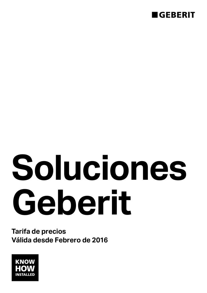 Geberit 116.055.KK.1 Pulsador Blanco
