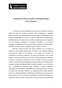 Introducción a Almas y jardines, de Margarita Borja