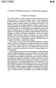 pdf La difícil universalidad de la literatura española / Guillermo de
