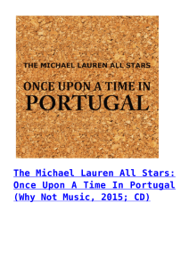 The Michael Lauren All Stars: Once Upon A Time In