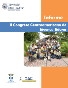 II Congreso Centroamericano de jóvenes líderes