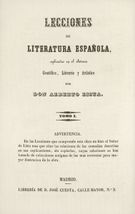pdf Lecciones de Literatura Española : explicadas en el Ateneo