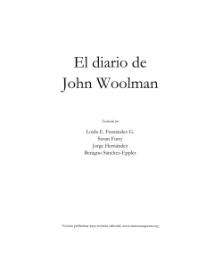El diario de John Woolman