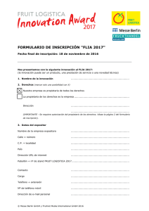 formulario de inscripción
