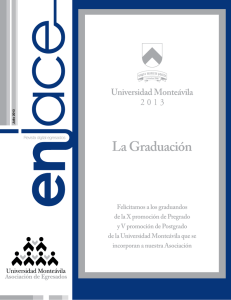 La Graduación - Universidad Monteávila