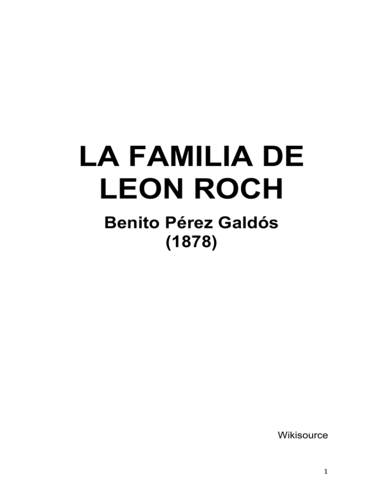 La Familia De Le n Roch