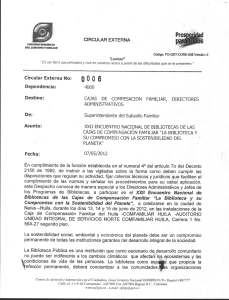 Circular externa No. 006