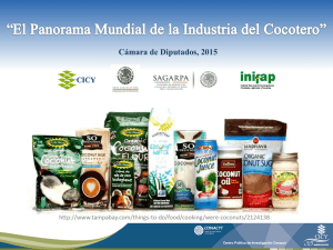 El Panorama Mundial de la Industria del Cocotero