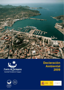 Declaración Ambiental 2009 - Autoridad Portuaria de Cartagena