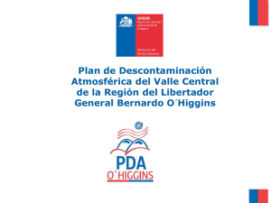 Plan de Descontaminación Atmosférica del Valle Central de la