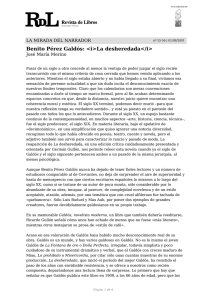 Benito Pérez Galdós: La desheredada