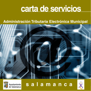 Carta de servicios: Administración Electrónica