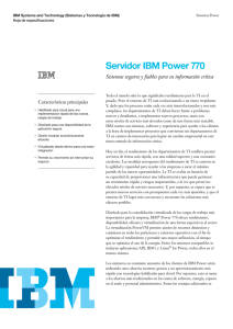 Servidor IBM Power 770