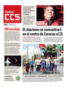 El chavismo se concentrará en el centro de Caracas