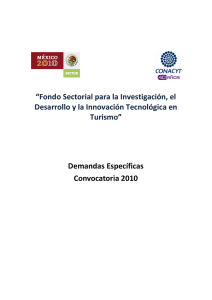 “Fondo Sectorial para la Investigación, el Desarrollo y la Innovación