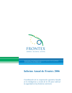 Informe Anual de Frontex 2006