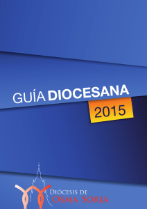Guía diocesana 2015  - Diócesis de Osma