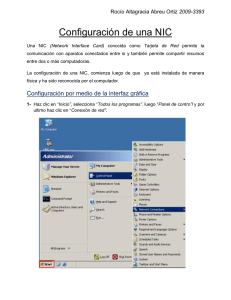 Configuración de una NIC - Windows Server 2003 Learning