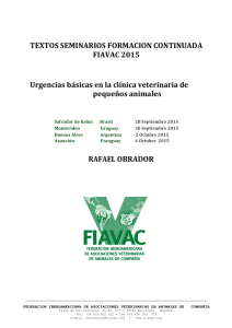 TEXTOS SEMINARIOS FORMACION CONTINUADA FIAVAC 2015