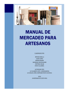 Manual de mercadeo - Universidad de Costa Rica