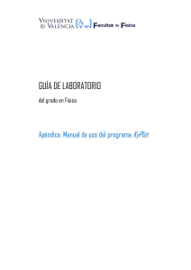 guía de laboratorio - Universitat de València