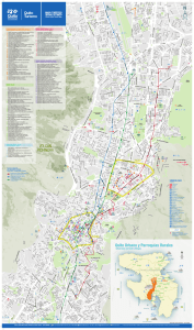 Mapa Tur&iacute;stico de Quito, Ecuador