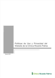 Clinica Ricardo Palma – WebSite