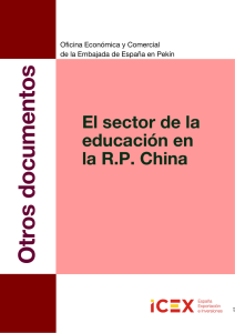 El sector de la educación en China
