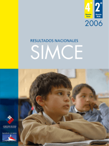 Resultados Nacionales SIMCE 2006