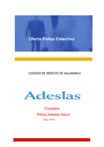 Oferta completa aquí - Colegio Oficial de Médicos de Salamanca