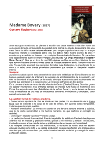 Reseña de Madame Bovary seria