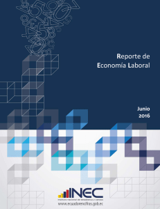 Reporte de Economía Laboral - Instituto Nacional de Estadística y
