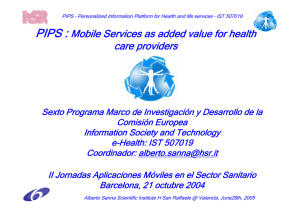 PIPS - Tecnologías para la Salud y el Bienestar