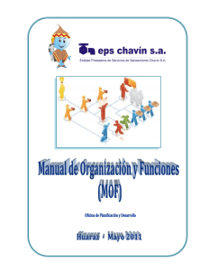 Manual de Organizaciones y Funciones (MOF)