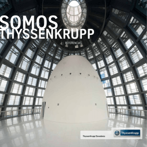 presentación completa - ThyssenKrupp Elevadores
