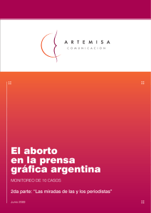 El aborto en la prensa gráfica argentina