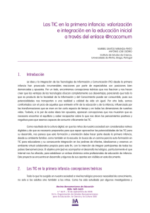 Las TIC en la primera infancia: valorización e integración