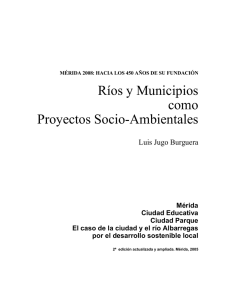 Ríos y Municipios como Proyectos Socio-Ambientales