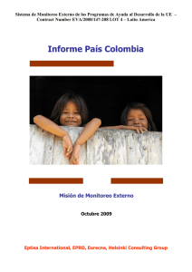 Informe País Colombia - Capacity4Dev