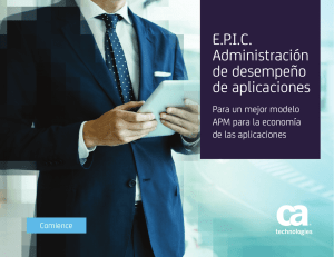 Comience E.P.I.C. Administración de desempeño de aplicaciones