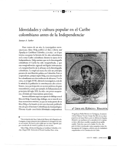 Identidades y cultura popular en el Caribe colombiano