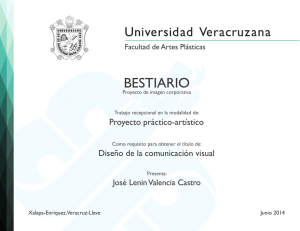 bestiario - Repositorio Institucional de la Universidad Veracruzana