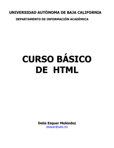 Manual de HTML Básico - Delia Esquer Meléndez