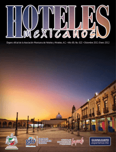 Órgano oficial de la Asociación Mexicana de Hoteles y Moteles, A.C.
