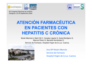 atención farmacéutica en pacientes con hepatitis c crónica