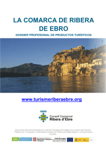 la comarca de ribera de ebro - Turisme de la Ribera d`Ebre