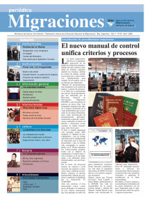 periódico Nº 10 en PDF - Dirección Nacional de Migraciones