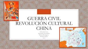 Guerra civil – revolución cultural china