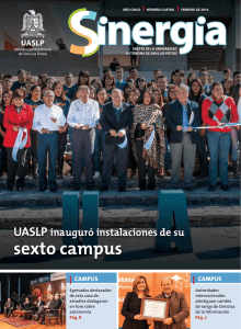 Sinergia febrero​ 2015 - Universidad Autónoma de San Luis Potosí