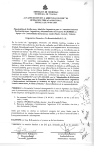 y Mochilas Deportivas para la Comisión Nacional Pro